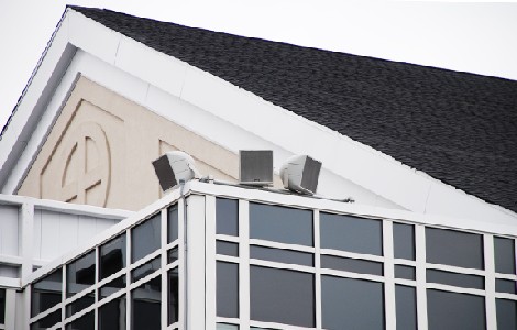 stadium sound system installation